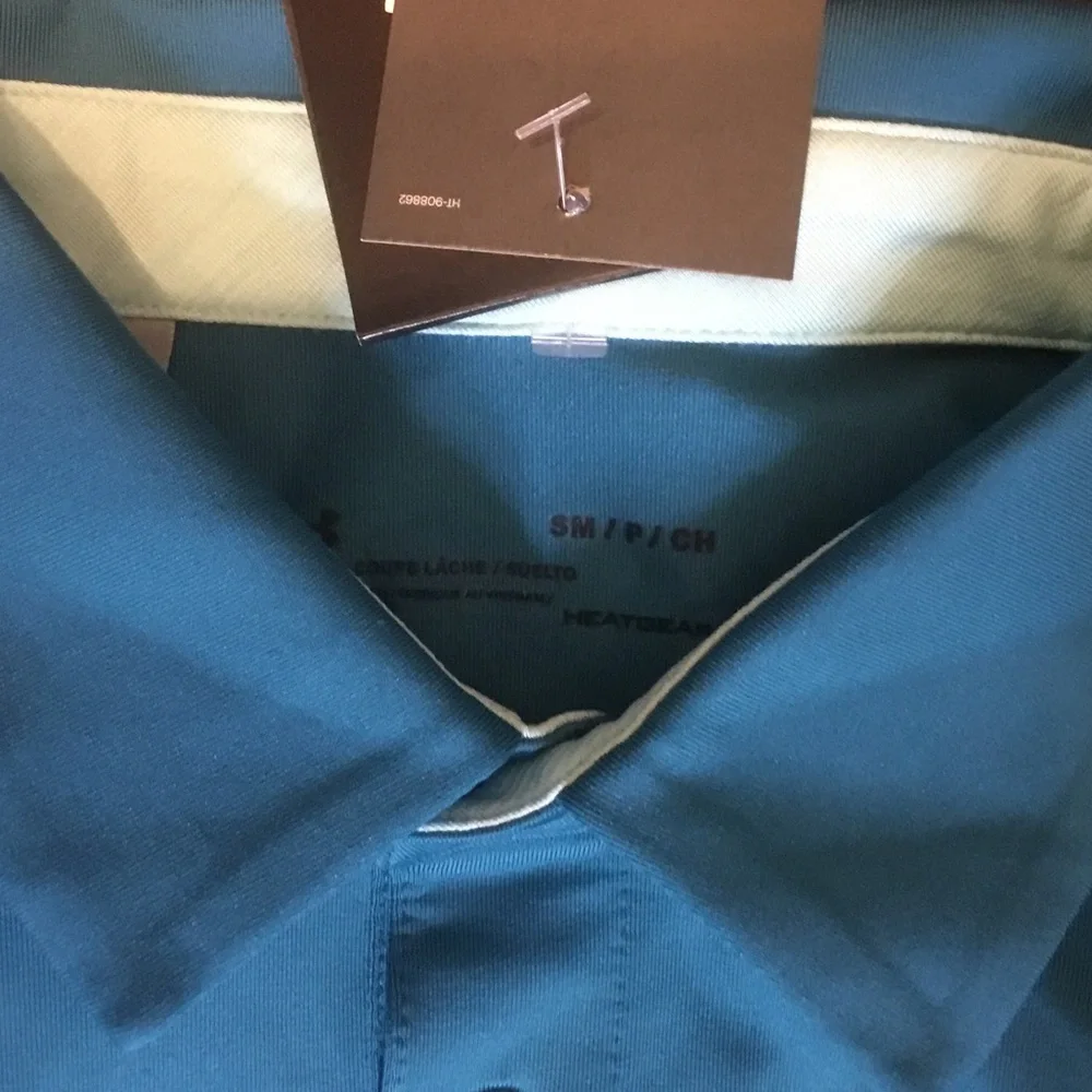 Under Armour Men's Teal Polo Shirt